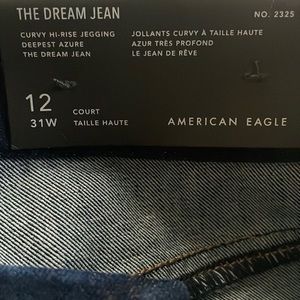 NWT, American eagle dream jean